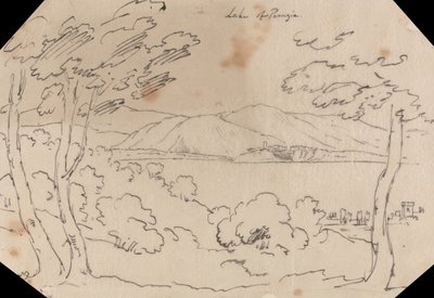 Lake of Perugia by John Robert Cozens